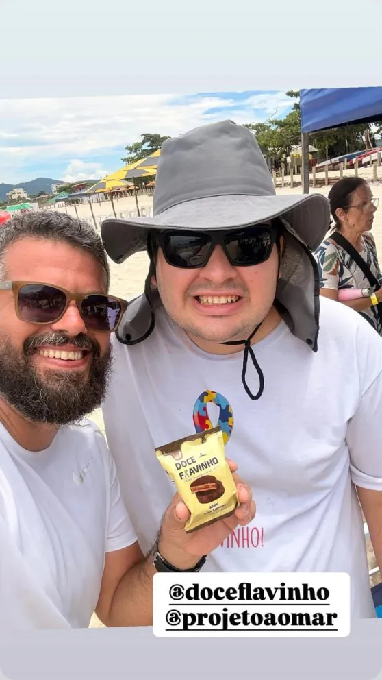 Momento registrado em um evento do Projeto Ao Mar
